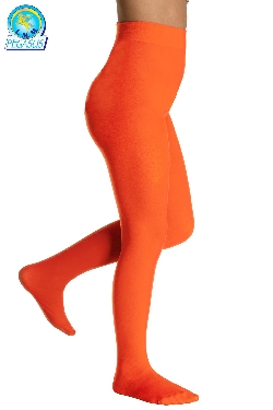 CALZE COLLANT TINTA UNITA BAMBINA ARANCIO 